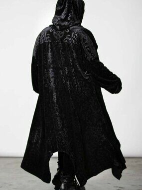 Killstar Blasphemia Longline Unisex Cardigan Size S